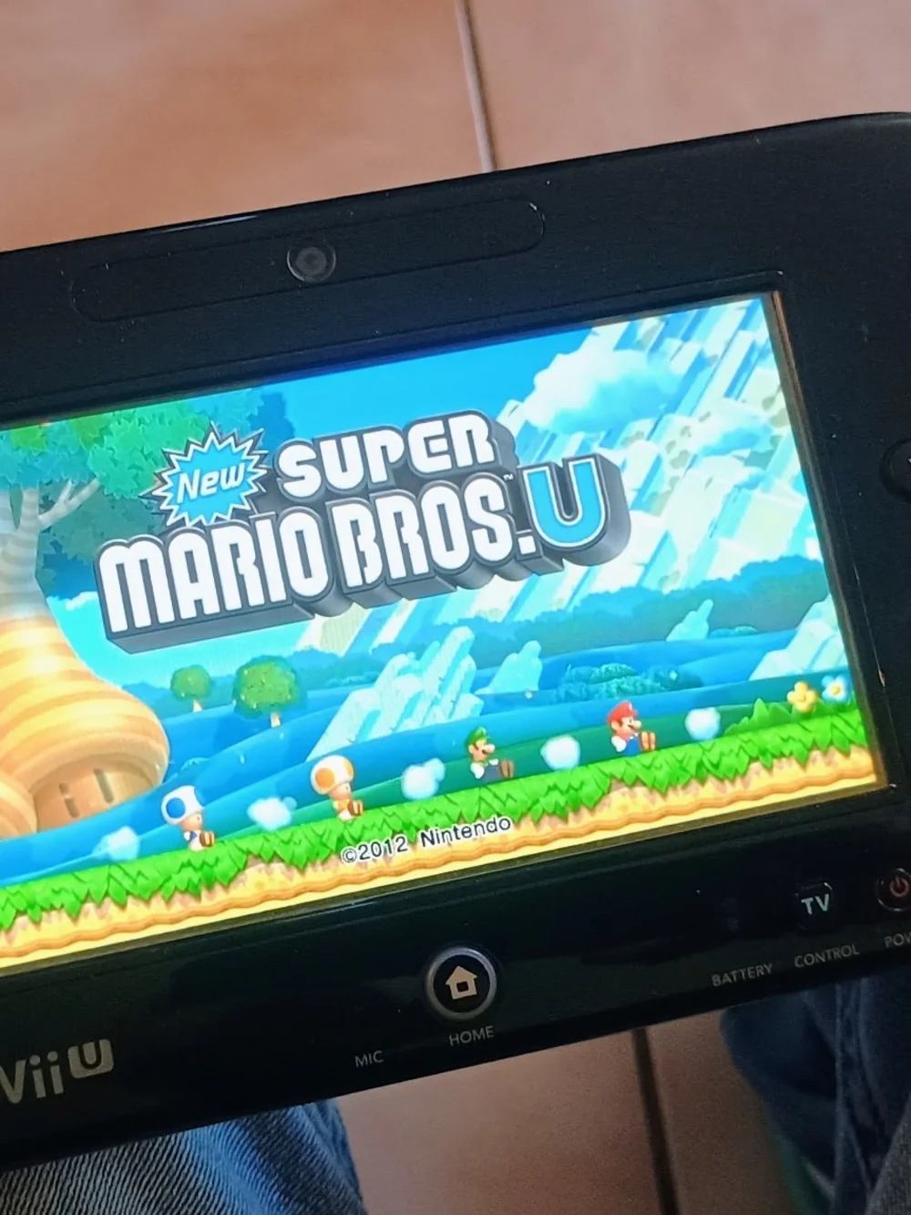 Nintendo Wii U Mario & Luigi Deluxe Set with Blue Accessories